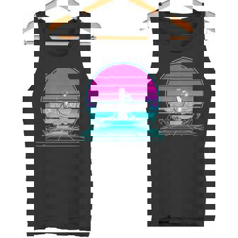 ヴィンテージ レトロ サンセット アヌンナキ タンクトップ - Kawaiitshirt