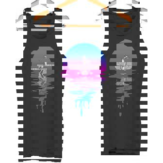 ヴィンテージ レトロ 夕日 アヌンナキ 長袖tシャツ タンクトップ - Kawaiitshirt