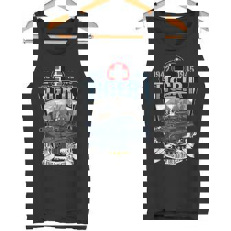 ヴィンテージ第二次世界大戦ドイツ戦車ティーガーi（1） タンクトップ - Kawaiitshirt
