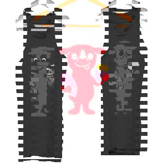 千葉県ご当地キャラとさつまいも タンクトップ - Kawaiitshirt