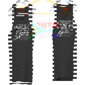 南アフリカ 国旗 南アフリカ タンクトップ - Kawaiitshirt