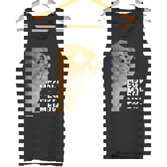 愚かなおしゃべり猫のミームニャーニャーニャー。 タンクトップ - Kawaiitshirt
