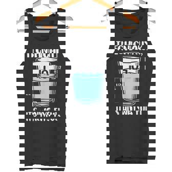 技術的には常に完全な物理科学ユーモア タンクトップ - Kawaiitshirt