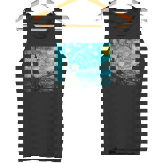 星月夜 ゴッホ 長袖tシャツ タンクトップ - Kawaiitshirt
