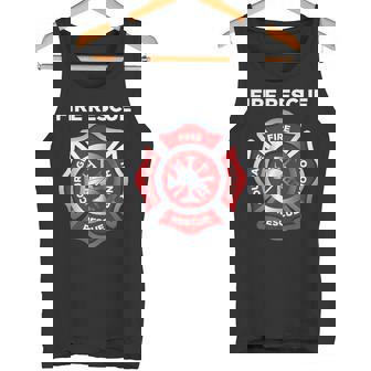 消防士 Ems 消防救助 タンクトップ - Kawaiitshirt