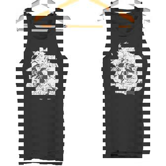 猫 ガイコツ メンズ おもしろ かわいい ネコ 面白いtシャツ 動物 メンズ レディース にゃんこ ネタ 服 長袖tシャツ タンクトップ - Kawaiitshirt