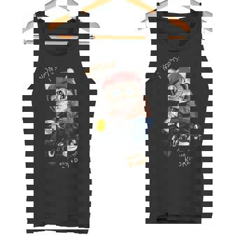 猫 バイク オートバイ おもしろ ねこ ライダース バイカー 面白い ネコ 長袖tシャツ タンクトップ - Kawaiitshirt