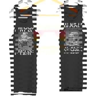私は年をとっていない私はクラシックで面白い車好きの男性お父さんパパおじいちゃん タンクトップ - Kawaiitshirt