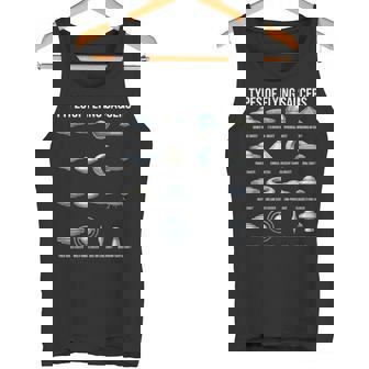 空飛ぶ円盤の種類 Ufo 宇宙人 宇宙好き タンクトップ - Kawaiitshirt