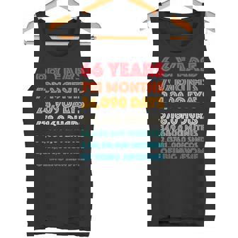 素晴らしい66歳の誕生日プレゼント 面白い レトロ 66歳の誕生日 タンクトップ - Kawaiitshirt
