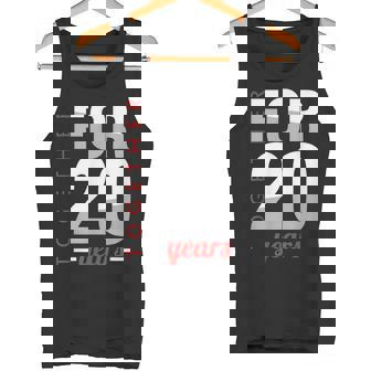 結婚20周年 結婚記念日 磁器 結婚記念日 タンクトップ - Kawaiitshirt