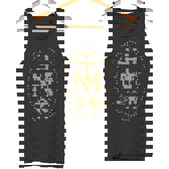 聖母マリアの奇跡のメダル カトリック聖母 タンクトップ - Kawaiitshirt