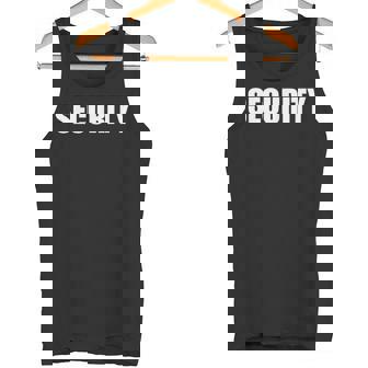 警察 特別行事 保護 警備員 タンクトップ - Kawaiitshirt