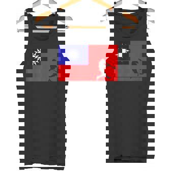 野球リーグ台湾国旗 アジア代表選手 タンクトップ - Kawaiitshirt