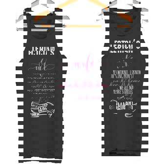 電気技師の妻シャツ 電気技師tシャツ ラインマンギフト タンクトップ - Kawaiitshirt