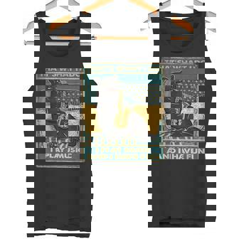 面白い レトロ 猫 演奏 サックス ヴィンテージ 音楽 タンクトップ - Kawaiitshirt