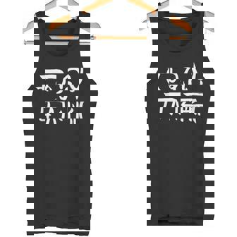 龍体文字『むく』『つる』 タンクトップ - Kawaiitshirt