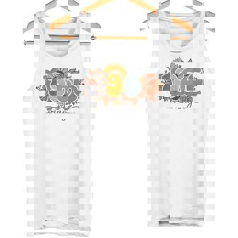 60歳 ヴィンテージ 1966 60歳の誕生日 ワイルドフラワー タンクトップ - Kawaiitshirt