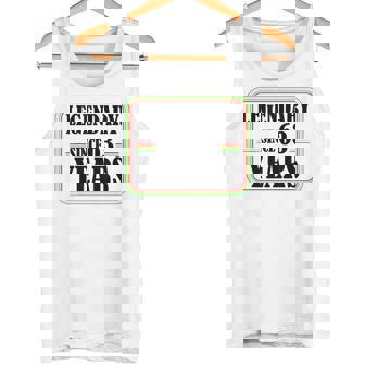 63歳の伝説、63歳の誕生日、ついに63歳 タンクトップ - Kawaiitshirt