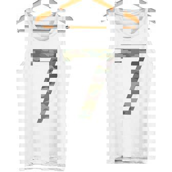 7 ジャージ ユニフォーム バーシティ スポーツ 迷彩 カモフラージュ 7Th タンクトップ - Kawaiitshirt