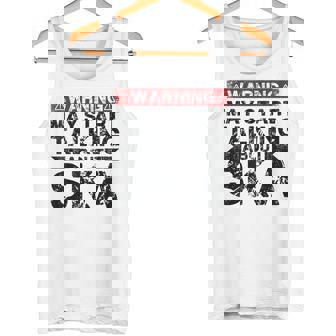 Advertencia Puede Empezar A Hablar Deka Music Camiseta sin mangas - Regaloses