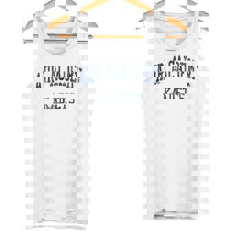 Air Academy High School HS USAF Academy CO Vintage Sports Tank Top Tank Top | Mazezy