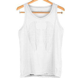 Alas En La Parte Trasera Alas De Ángel Impresión En La Camiseta sin mangas - Regaloses