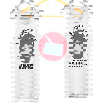 Amante Del Dibujo Me Encanta Dibujar Amante Camiseta sin mangas - Regaloses