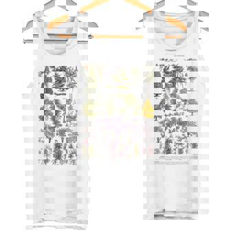 Arbresintage Nordique Graphique De La Forêt Et Jardin Débardeur e - Cadeauxyz