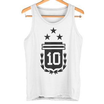 Argentina 3 Estrellas Bandera Argentina Tres Estrellas 10 Argentina In Mangas Camiseta sin mangas - Regaloses