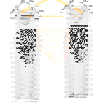 My Boy May Not Always Swing But I Do So Watch Your Mouth Mom Tank Top | Mazezy