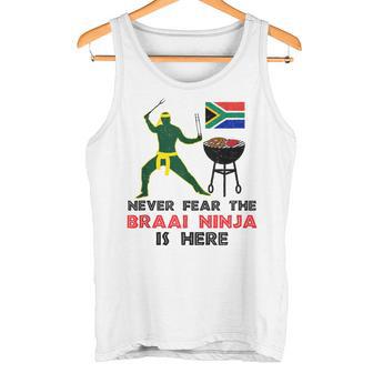 Braai Ninja udáfrica Bbqpringboks In Mangas Camiseta sin mangas - Regaloses