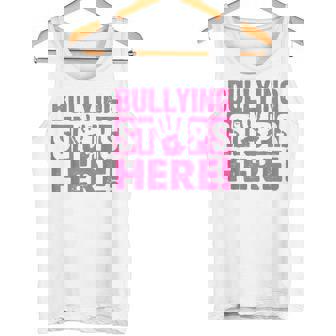 Bullyingtop Here ピンクシャツデー タンクトップ - Kawaiitshirt