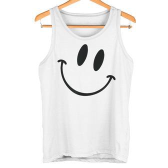 Cara Feliz Feliz Cara Áspera Boceto Emoticonos Cara Feliz Camiseta sin mangas - Regaloses