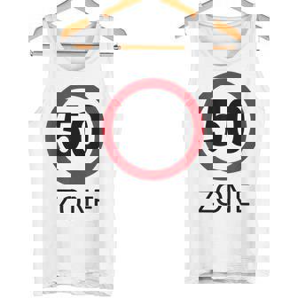 Cartellotradale 50 Zone – Divertente 50° Compleanno Canotta - Novitaregali