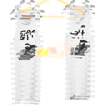 Cartoon Mouse In Trap Tank Top | Mazezy