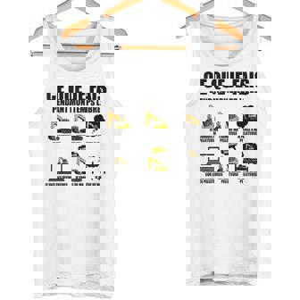 Ce Que Je Fais Pendant Mon Temps Libre Pelleteuse Drôle Débardeur e - Cadeauxyz