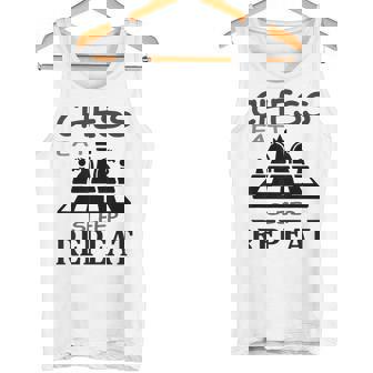 Chess Play チェス盤 チェスマット ギフトアイデア タンクトップ - Kawaiitshirt