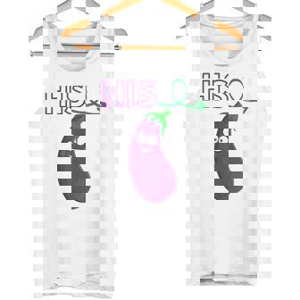 Couple Amusant Deaint-Valentin Avec Aubergine Débardeur e - Cadeauxyz