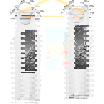 Distressintage Jdm Race Drift Cars Tokyotreet En La Parte Posterior Camiseta sin mangas - Regaloses