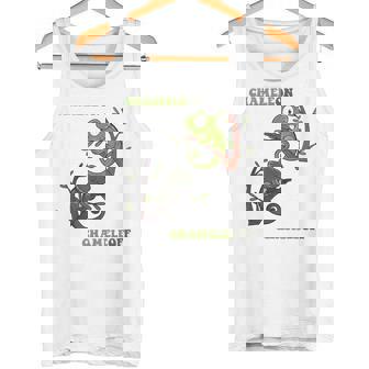 Divertido Camaleón Camaleón Reptil Dinosaurio Lagarto Iguana Camiseta sin mangas - Regaloses