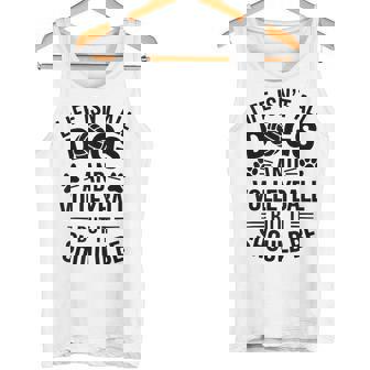 Dogs And Volleyball Volleyball Tank Top | Mazezy