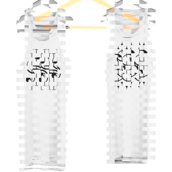 Dollar Sign In Alternative Grunge Alt Emo Goth Tattoo Style Tank Top | Mazezy