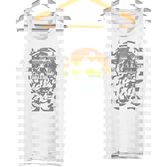 Take It Easy Retro Camping Hiking Camper Outdoor Hiker Tank Top | Mazezy