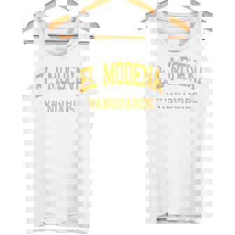 El Modena High School HS Orange CA Retro Sports Tank Top | Mazezy
