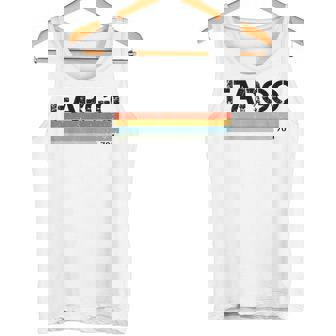 Fargo City レトロ ヴィンテージ ストライプ ギフトとお土産 タンクトップ - Kawaiitshirt