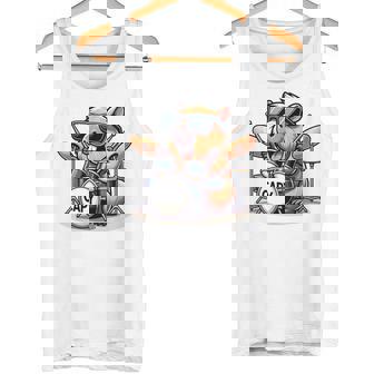 Capybara Toca La Batería Niños Niño Niña Camiseta sin mangas - Regaloses