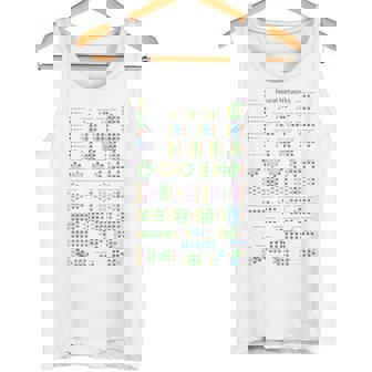Geeky Neural Networks動物園コンピュータプログラマー教師オタク タンクトップ - Kawaiitshirt