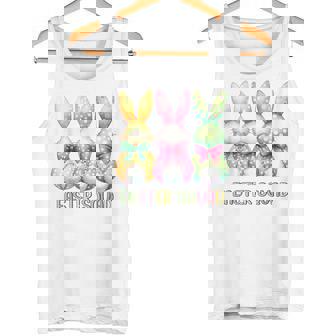 Happy Easter Bunny Easter Squad 2025 Tank Top | Mazezy