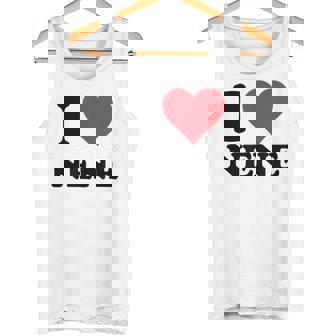 I Heart Nene 名 I Love パーソナライズ タンクトップ - Kawaiitshirt